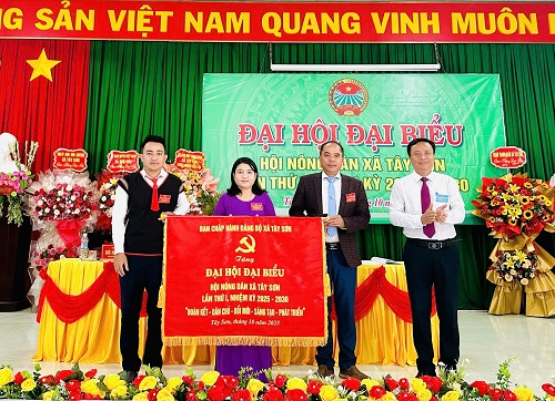 Đại hội đại biểu Hội Nông dân xã Tây Sơn lần thứ I, nhiệm kỳ 2025-2030